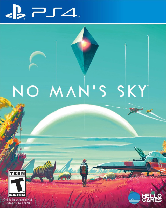 No Man's Sky US box art PS4